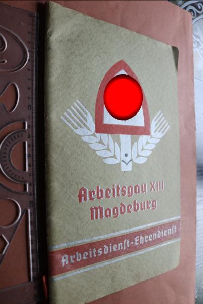 Album - Arbeitsdienst - Ehrendienst - Arbeitsgau XIII Magdeburg - 46 Fotos